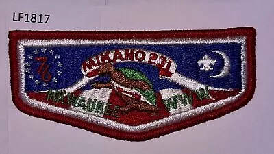 Boy Scout OA Flap Mikano Lodge 231 • $7