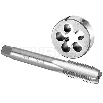 M14 X 1.5 Tap And Die Set Right Hand M14X1.5 Machine Tap And Round Die • $10.99