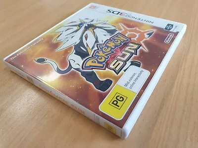 Pokemon Sun Nintendo 3DS Complete Free Tracked Postage ☀️ • $39.95