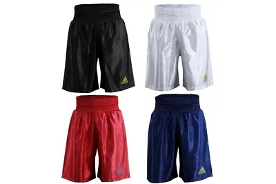 £28.99 • Buy Adidas Satin Boxing Shorts Adult Kids Amateur Pro Lightweight Training Shorts
