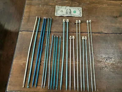 Vintage LOT Crochet Hooks & Knitting Needles Aluminum Boye Susan Bates 20 Count • $25