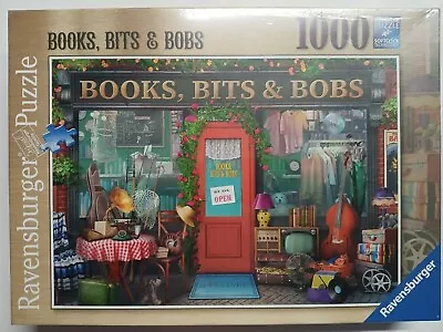 Ravensburger New Sealed 1000 Piece Jigsaw Puzzle Books Bits Bobs 174812 • $15.29