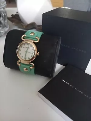 Marc By Marc Jacobs Ladies White Green Molly Watch MBM1306 • $95