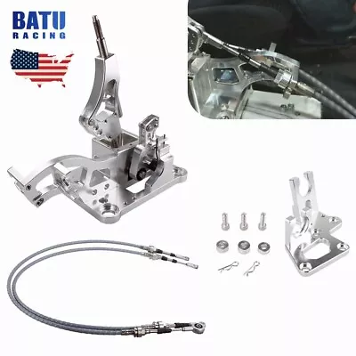 US RSX Shifter K-Series Shifter Box Cables Shift Linkage For Civic K20 K24 EG EK • $168.99