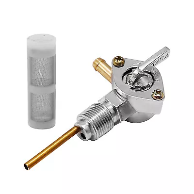 3/8  NPT Fuel Valve Chrome Petcock 90° Socket Fits For Harley Motorcycle US • $19.48