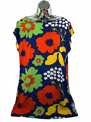Marimekko For Target Bold Color And Print Mini Dress Or Tunic Top Sz S • $39.95