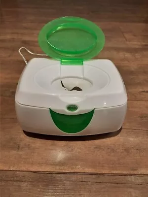 Munchkin Warm Glow Baby Wipe Warmer Green And White • $12