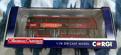 Corgi Original Omnibus Metroline London Bus LT24 1:76 Die-Cast Model OM46609B • £19.99