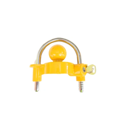 $27 • Buy Trailer Coupling Lock Caravan  Antitheft Universal Hitch Tow Ball With 2 Keys