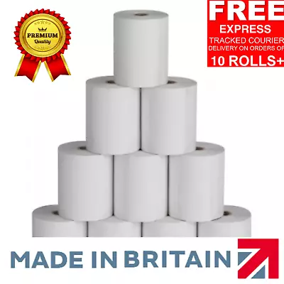 £25.99 • Buy 80x80mm Thermal Paper Till EPoS Receipt Printer Rolls 80 X 80mm EPoS Rolls (E7)