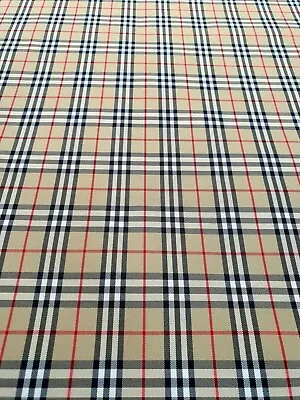 £25.98 • Buy Authentic Burberry Cotton Mixed Material. Sold By Meter.60ins Width.