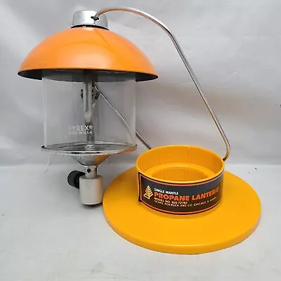 Sears Roebuck Orange SINGLE Mantle Propane Lantern Model 920.72783 • $19.99