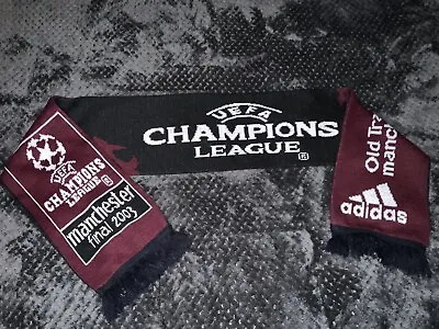 UEFA Champions League Football Final Scarf 28 May 2003 Milan V Juventus • £7.99