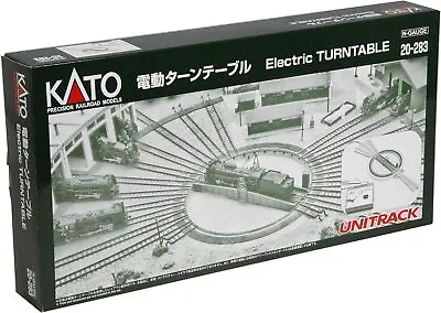 KATO N Scale Model Railway 20-283 Electric Turntable Steam Locomotive Structure • $252.68