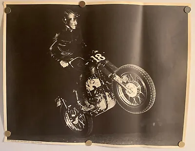 Dirt Bike Motorcycle Jump Vintage 1980s ORIGINAL 17.5  X 22.5  Poster • $5.99