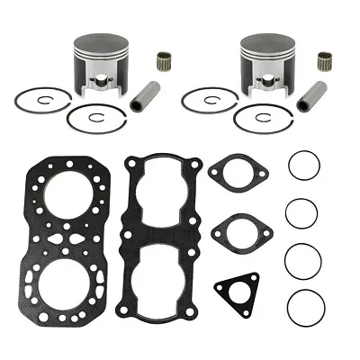 1989-1995 Polaris Indy 500 Top End Rebuild Kit SPI Pistons Bearings Gaskets 72mm • $189.75