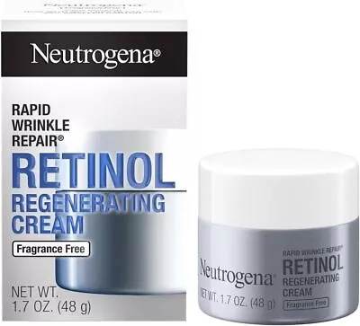 Neutrogena Rapid Wrinkle Repair Regenerating Cream - Fragrance Free 48g • $24.95