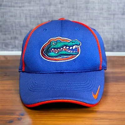 Florida Gators Nike Legacy Drifit Hat Blue Front Embroidered Gator Logo • $11.11