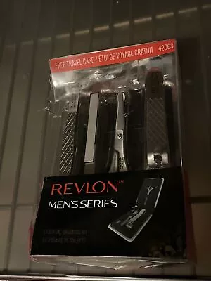 Revlon Men's Series Grooming Kit 4 Piece Set New Box Damaged • $10.99