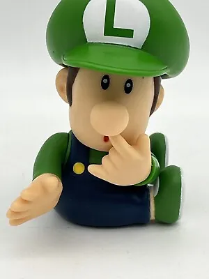 Super Mario Brothers  Baby Luigi 3.5’ Pvc Furuta 2009 Nintendo A Must See! • $11.99