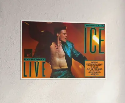 Vanilla Ice –  Extremely Live  Album Promotional 11 X17  Glossy Poster • $13.99