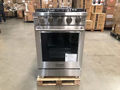 24 In. Gas Range 4 Burners Stainless Steel (OPEN BOX COSMETIC IMPERFECTIONS) • $699.99