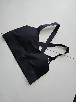 Under Armour Sports Bra  Black Small Excellent Condition Bnwt  • £9.99
