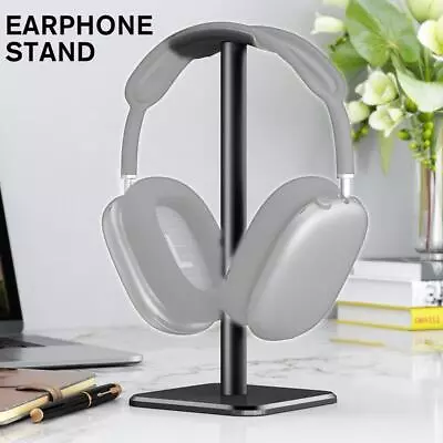 $13.55 • Buy Universal Earphone Gaming Black Headset Holder Hanger Headphone Stand Bracket ^
