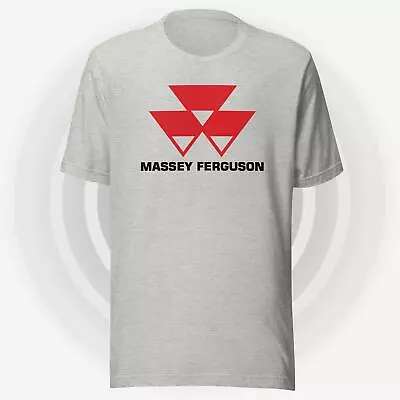 Massey Ferguson Tractor Logo T-Shirt Farming Unisex S-5XL • $29.99