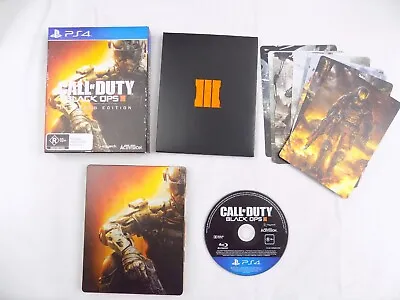 Mint Disc Playstation 4 Ps4 Call Of Duty Black Ops III 3 Hardened Edition - I... • $35.92