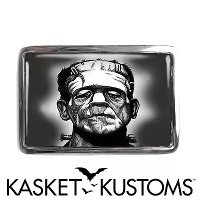 Frankenstein Belt Buckle - Universal Monster Horror Halloween Belt Buckle - 88 • $39.99