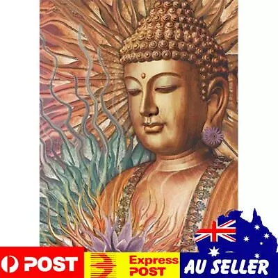 5D DIY Full Drill Diamond Painting Buddha Cross Stitch Embroidery Mosaic • $10.29