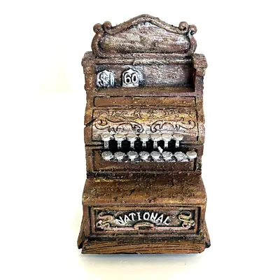 Vintage National Cash Register Music Box Windup  Happy Trails  Song Rustic • £19.30