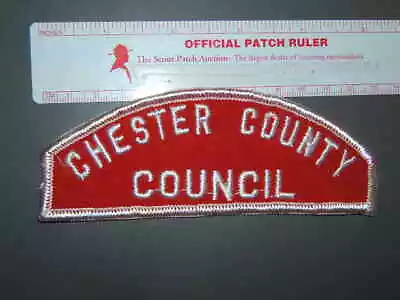 Boy Scout RWS CHESTER COUNTY/C    (R/E Paper Back) 4624R • $14.99