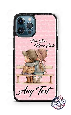 Boy & Girl Love Never End Valentines Phone Case For IPhone 15 Samsung A52 Google • $17.98