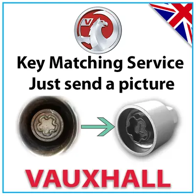 For Vauxhall Security Master Locking Lock Wheel Nut Key Bolt UK Matching LWNK • $31.10