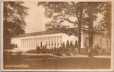 Toledo Ohio OH Museum Of Art Monroe Street 1910s RPPC Photo Postcard • $3.99