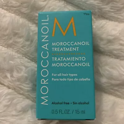 NEW NIB Sealed Moroccanoil Hair Oil Treatment .5 Fl Oz 15 Ml Travel Size • $13.75