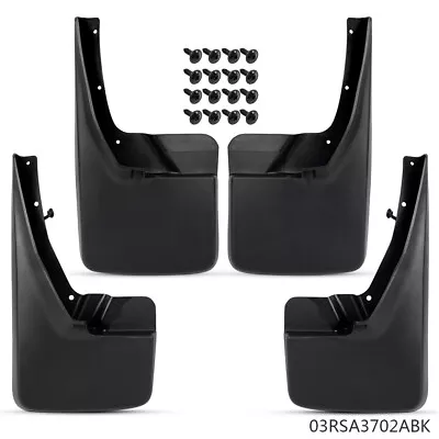 Fit For 09-18 Dodge Ram Car Front Rear Splash Guards Mud Flaps Mudflaps Mudguard • $27.37