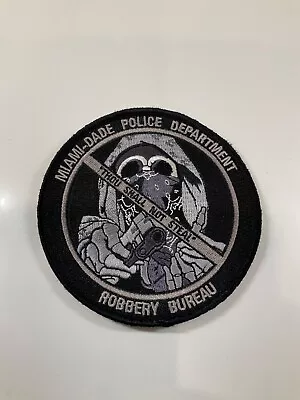 Subdued  Miami Dade Police Robbery Unit State Florida FL • $8.99
