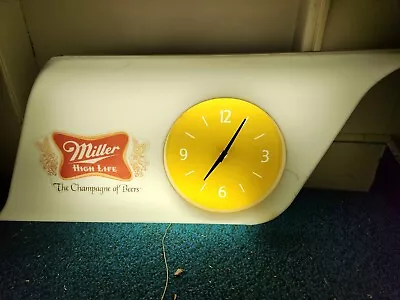 1977 Miller High Life Lighted Clock Sign • $68