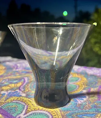$90 • Buy Vintage 1960’s Morgantown Martini Glass Set Of Eight