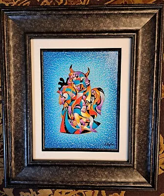  TOREADOR II  BY Anatole Krasnyansky  Hand Embellished Serigraph On Canvas • $399