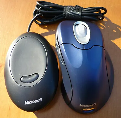 Microsoft Wireless Intellimouse Explorer 2.0 1007 Cobalt Blue - CLEANED & TESTED • $40