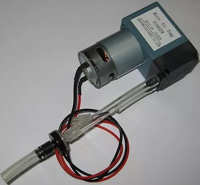 12 V DC Single Diaphragm Head Pressure / Vacuum Pump W/ Check Valve - 10 L/min • $24.95