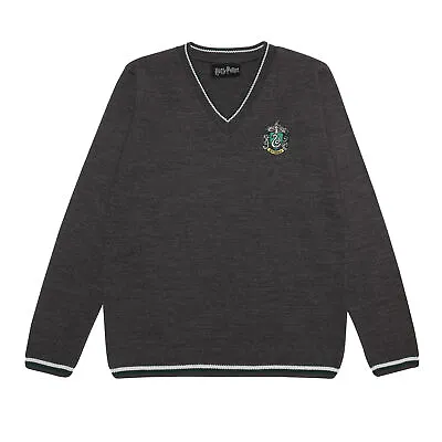 $34.99 • Buy Official Harry Potter Slytherin House Adults Knitted Jumper