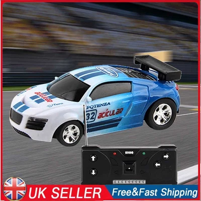 £10.39 • Buy Coke Can Mini Cans RC Car With Roadblocks RC Car Micro Racing Car Christmas Gift