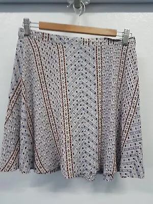 Tigerlily Short Skirt Patterned Size 12 (17b) • $28