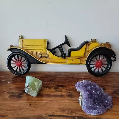 Vintage 1960-70s Sexton Old Car Metal Wall Display • $25