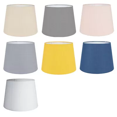 Modern Tapered Fabric Light Shade Pendant Lamp Shade Table / Floor Lampshade • £9.99